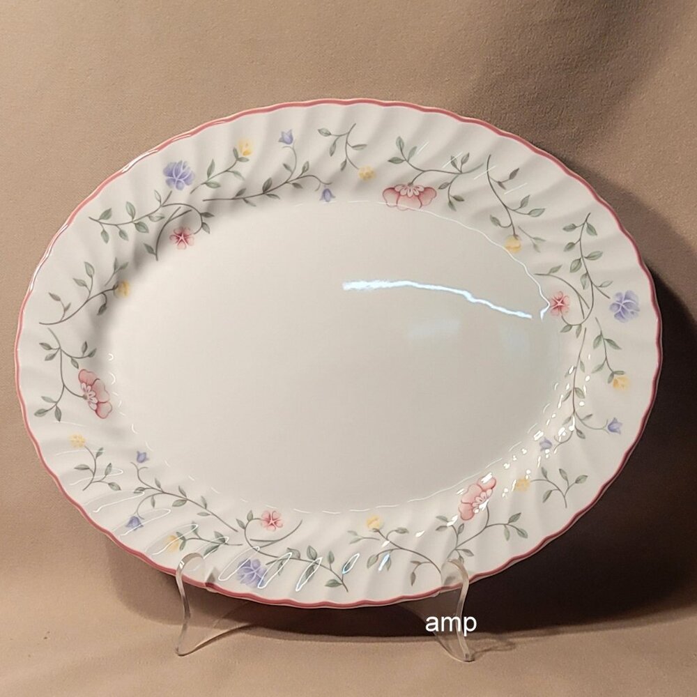 Johnson Brothers Summer Chintz Small Oval Serving Platter (11 3/4") PERFECT!